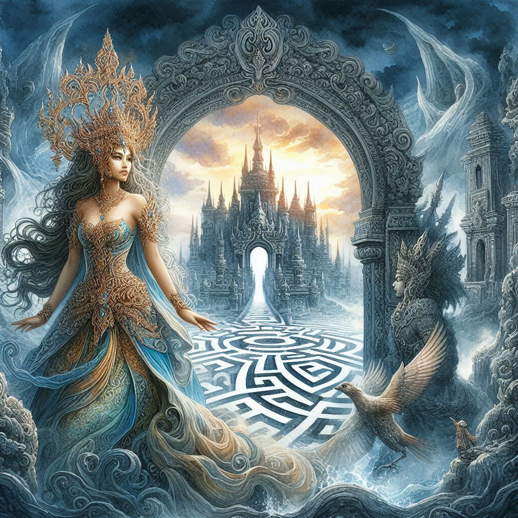 Mystical Passage: A Labyrinthine Odyssey