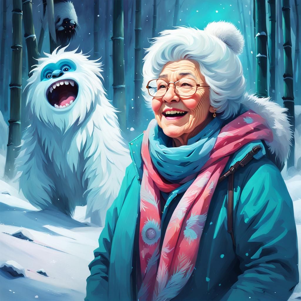 My pet Yeti  by @Plats