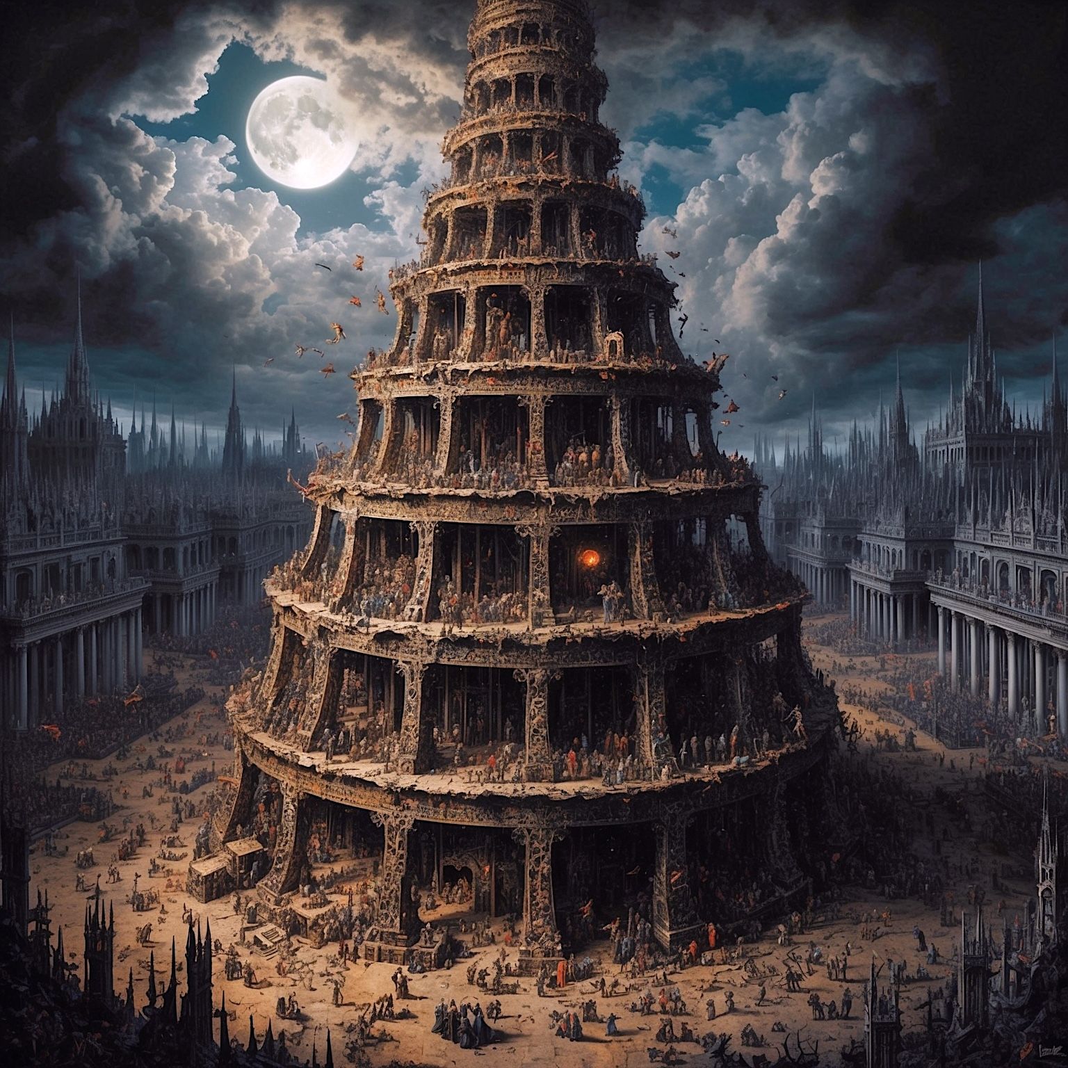 The Tower of Babel - Variations #52