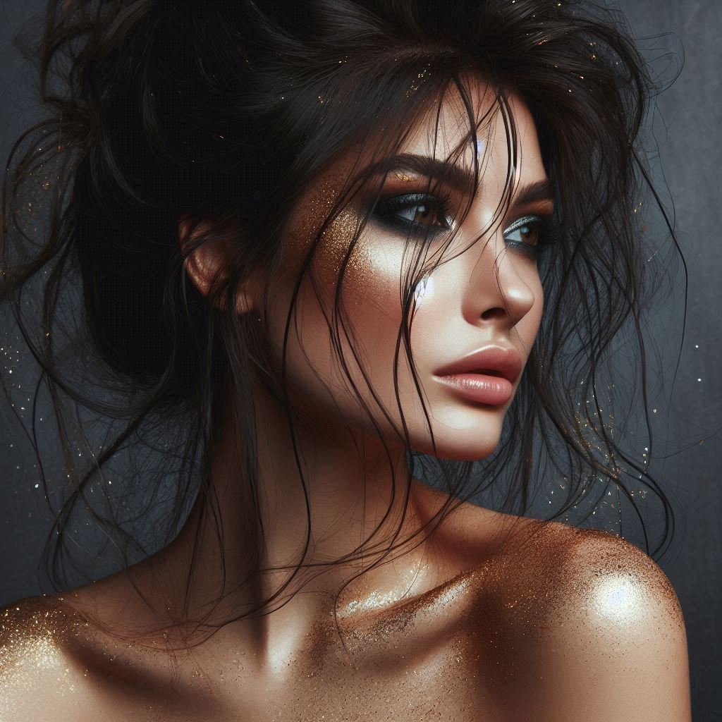 Beautiful woman portrait