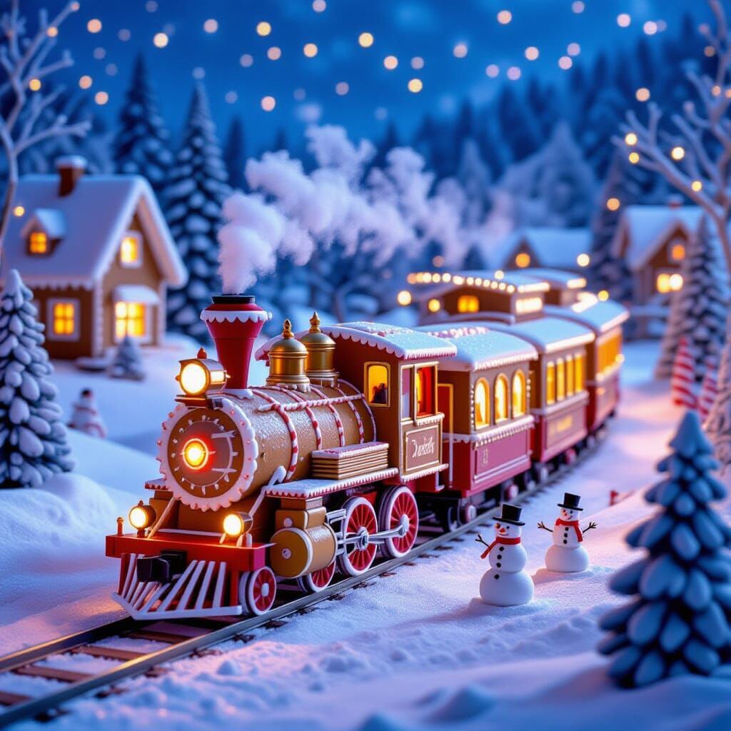 Snowing time  by @Violetvivi