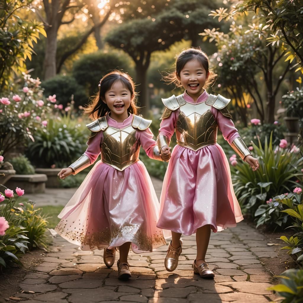 Princesses Rushing to Battle  by @daarling