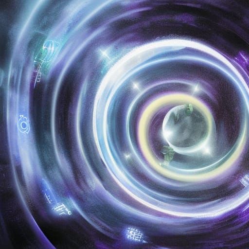 Time Travel Portal the concept of movement between certain p...
