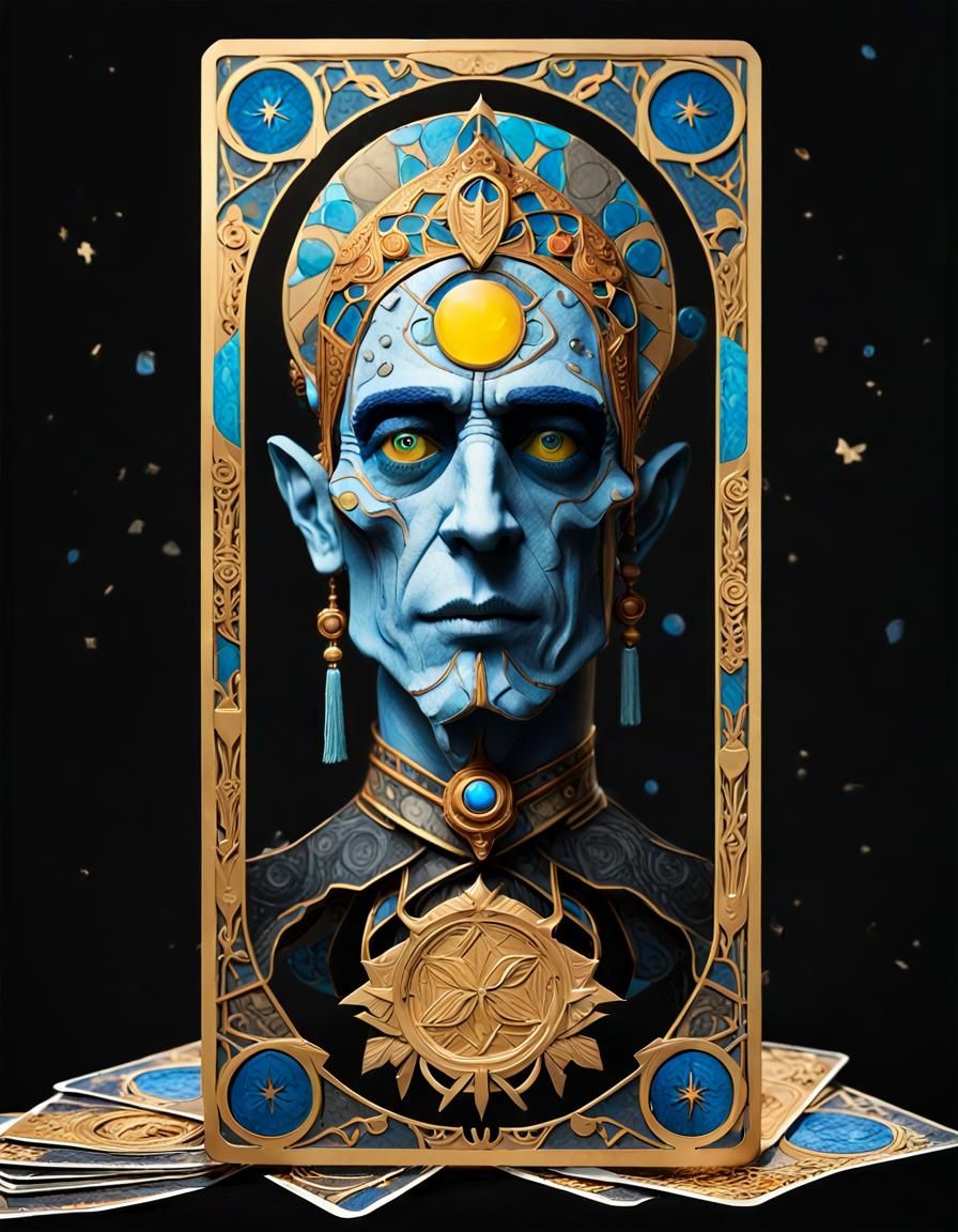 Fantasy Tarot Card