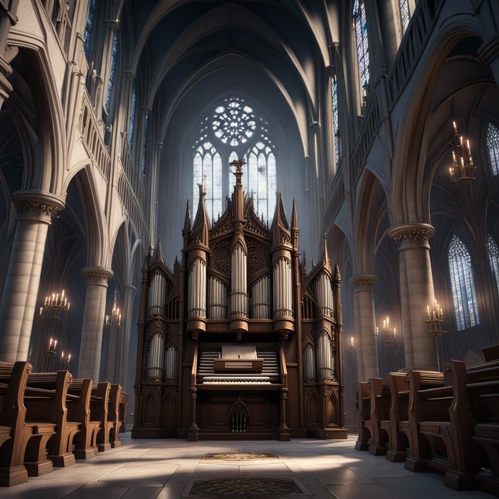 Cathedral organ
