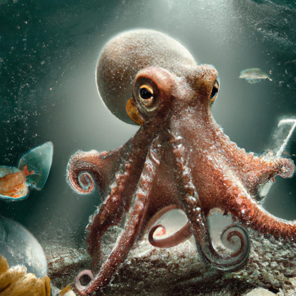 Octopus   by @Dr-creature