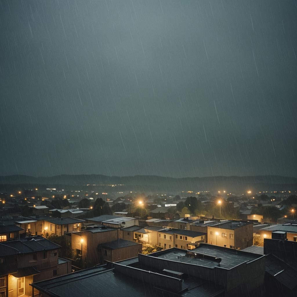 Awake to it’s sound with rooftop syncopation rainy lullabies...