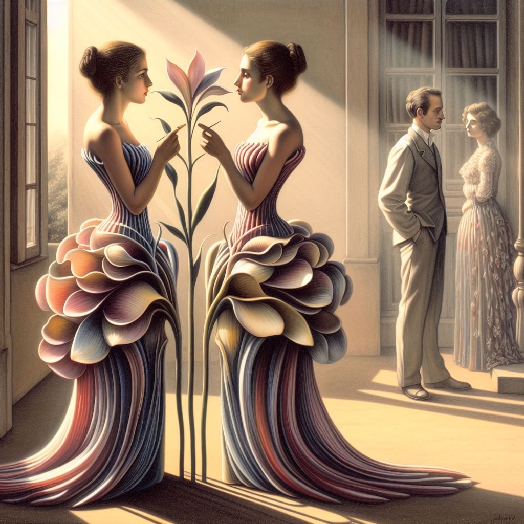 Femmes fleurs - Flower women