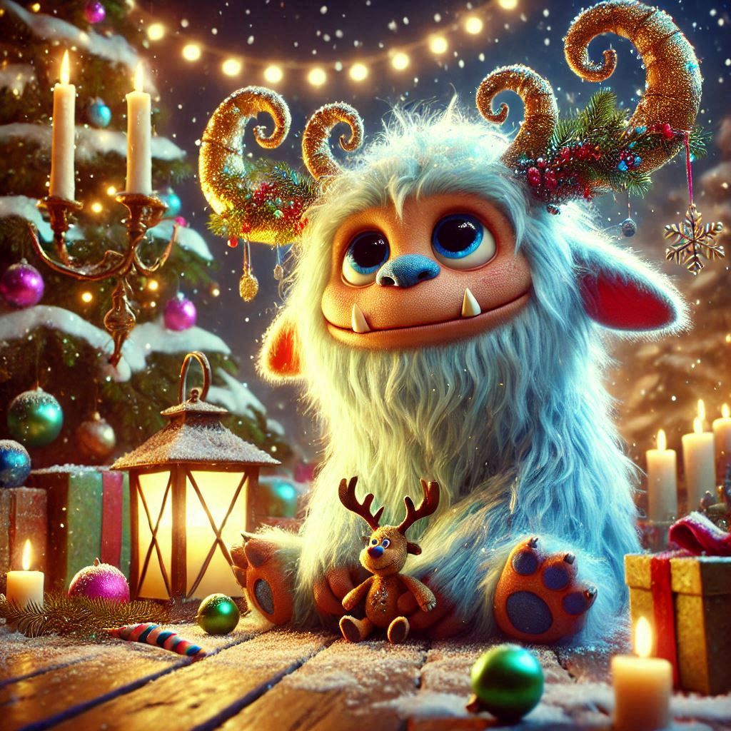 adorable fairy-tale fantasy creature portrait..