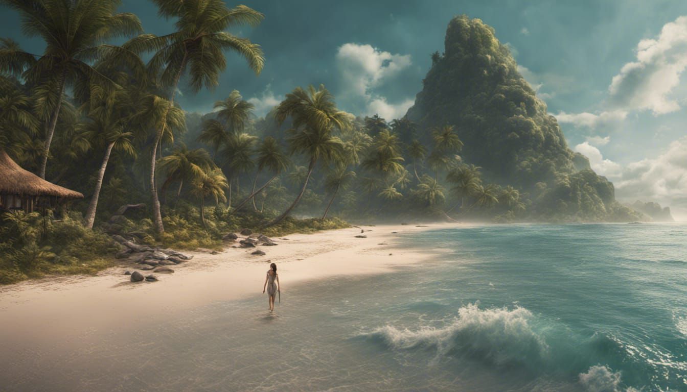 Paradise Beach   by @Scarecrow73