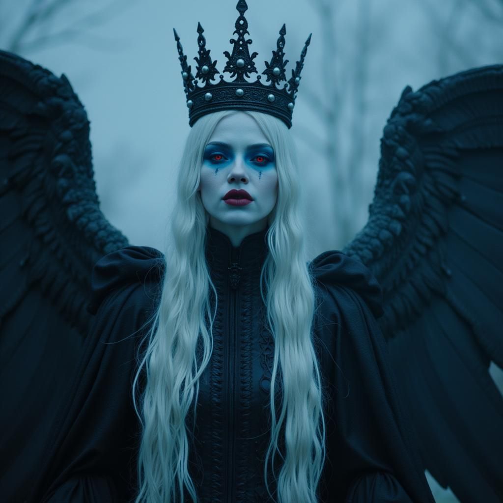 Goth babe Angel Vados from dragon ball super possessed by th...