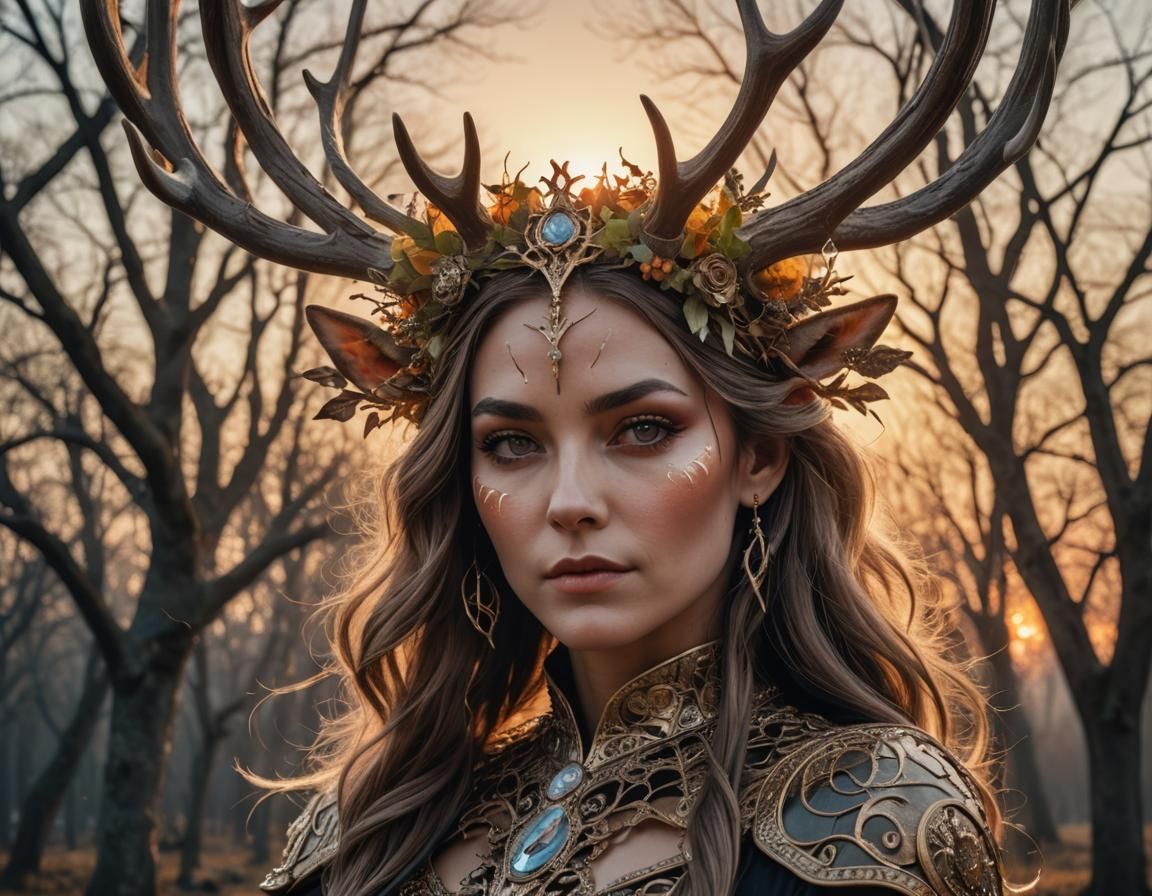 People with Antlers  by @Annajepa