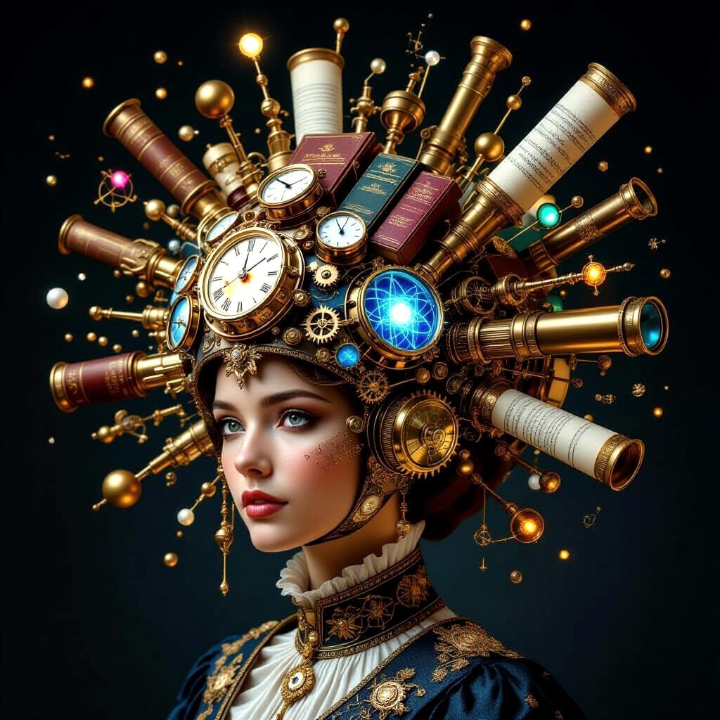 Brainwear: The Hat of Knowledge 🧠  by @K4ROLIN4