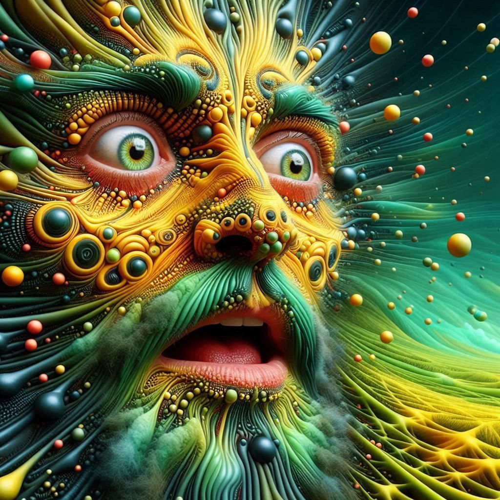 Astonishing, astonished, or both.