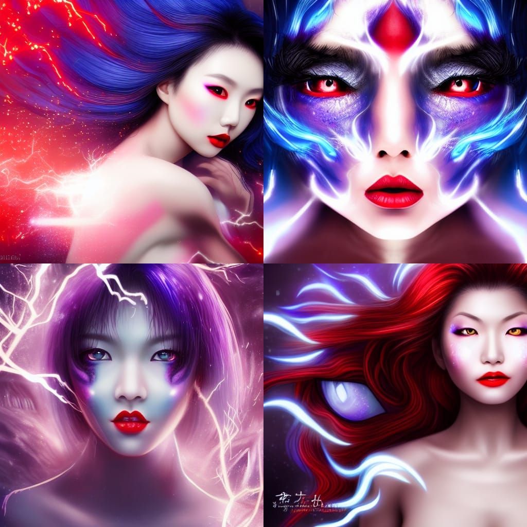 Electric woman