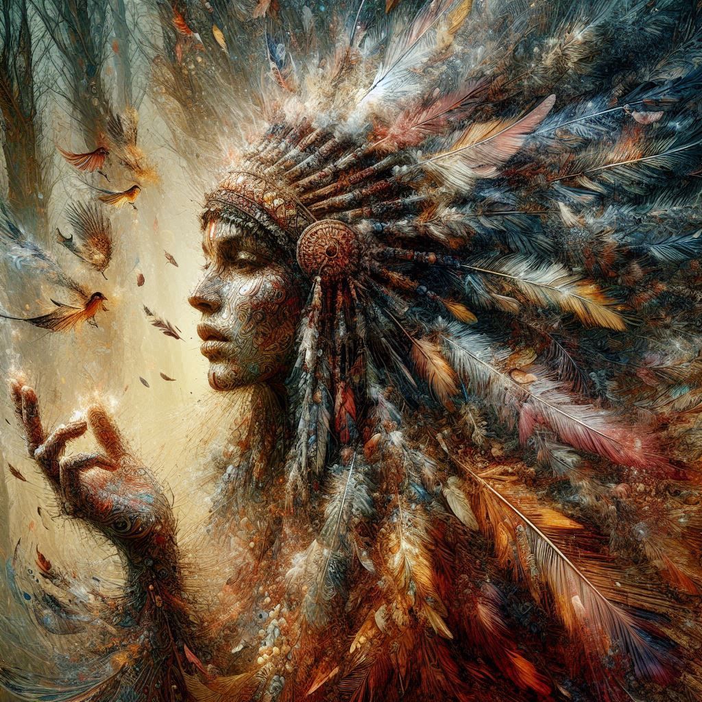 double exposure beautiful fantasy portrait landscape..