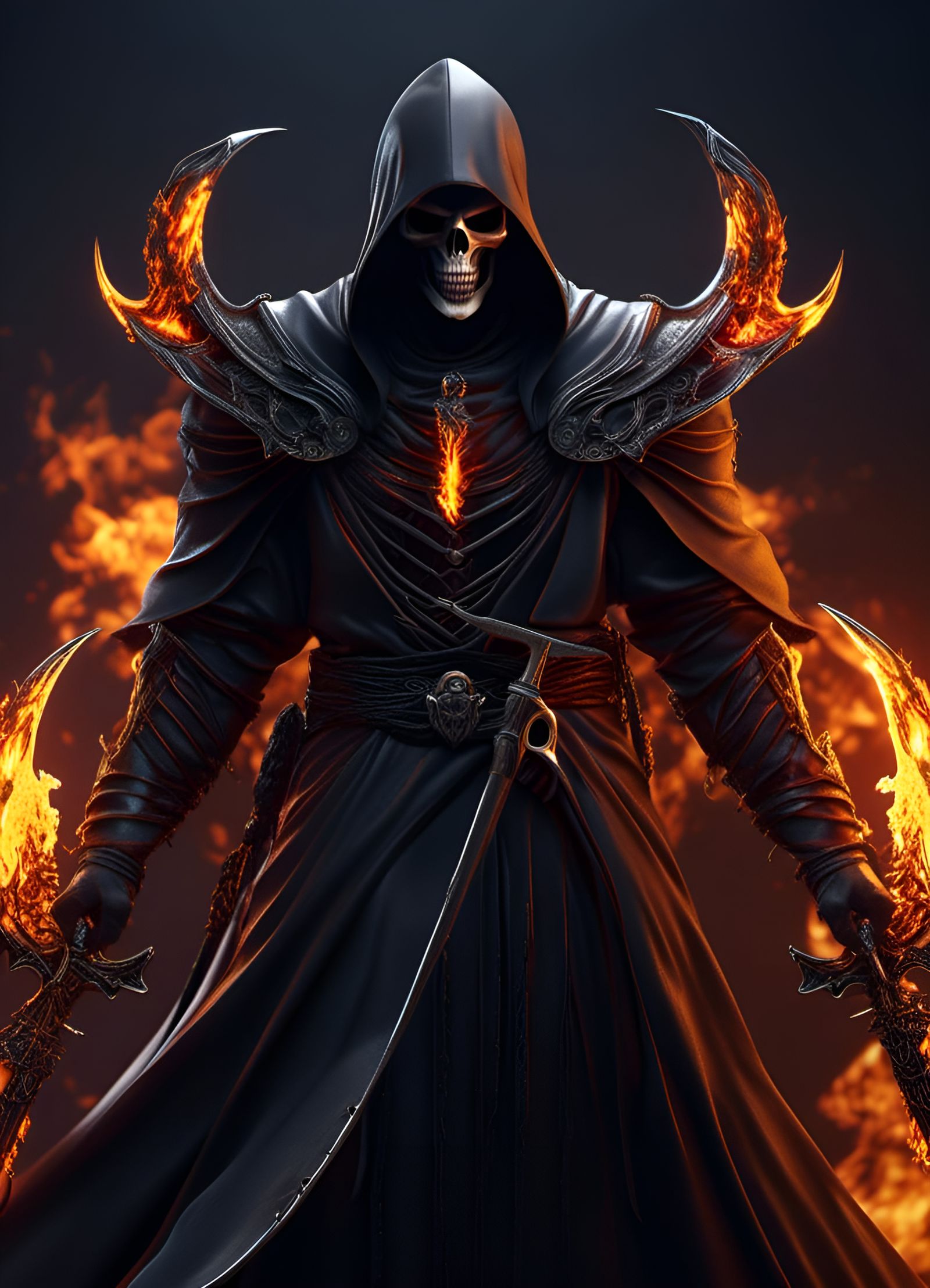 Evil Sinister Grim Reaper