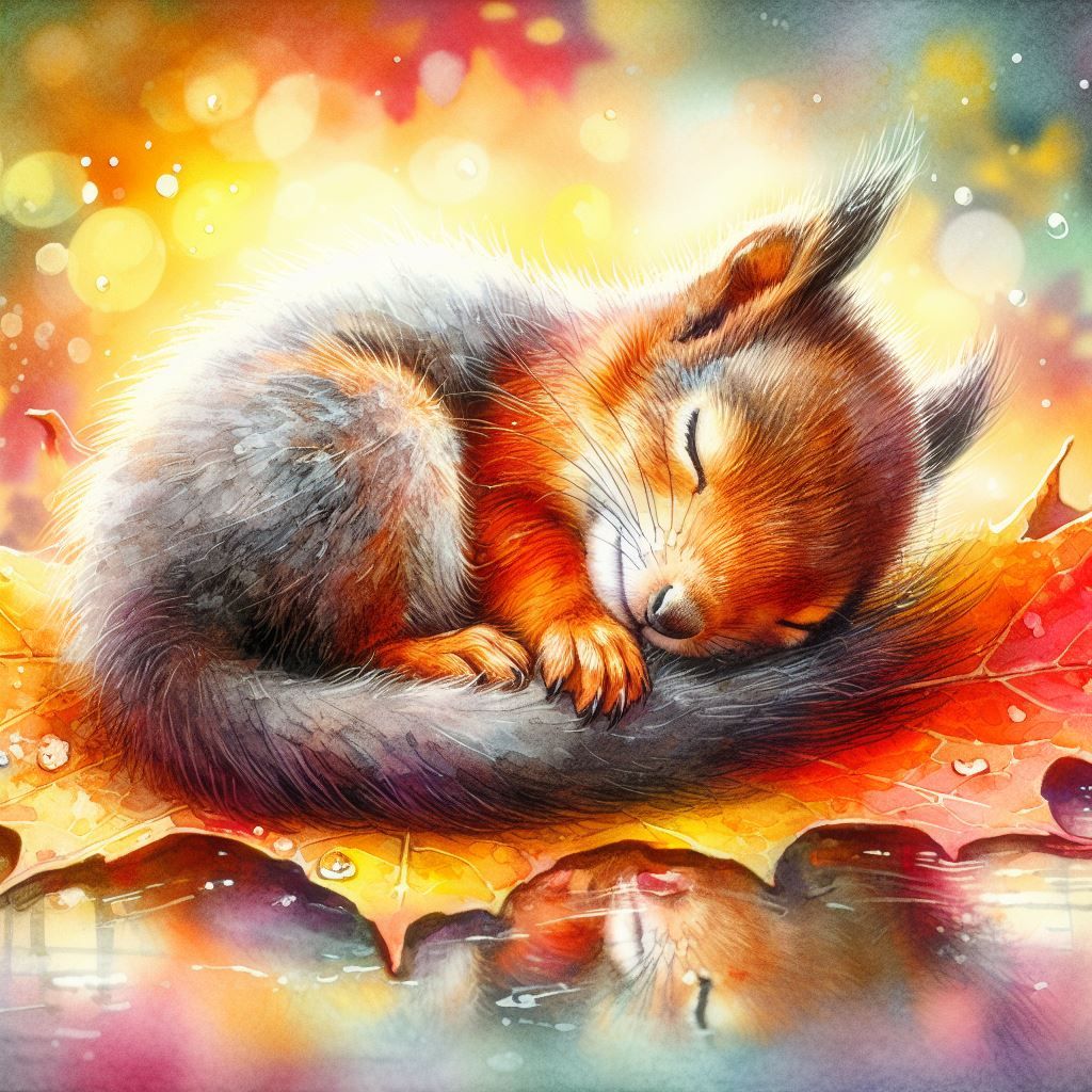 Le sommeil de l'écureuil