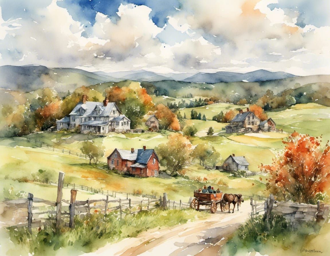 Vermont Fall  by @PosieJ