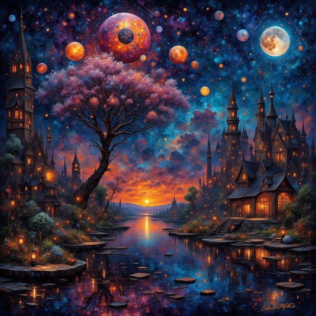 <lora:Painterly Magic:1.0> <lora:Fury2Flux:1.0> <lora:ROUGH DIAMOND:1.0> <lora:Tile-SunshineFLUX:1.0> ...  by @Aquaman420