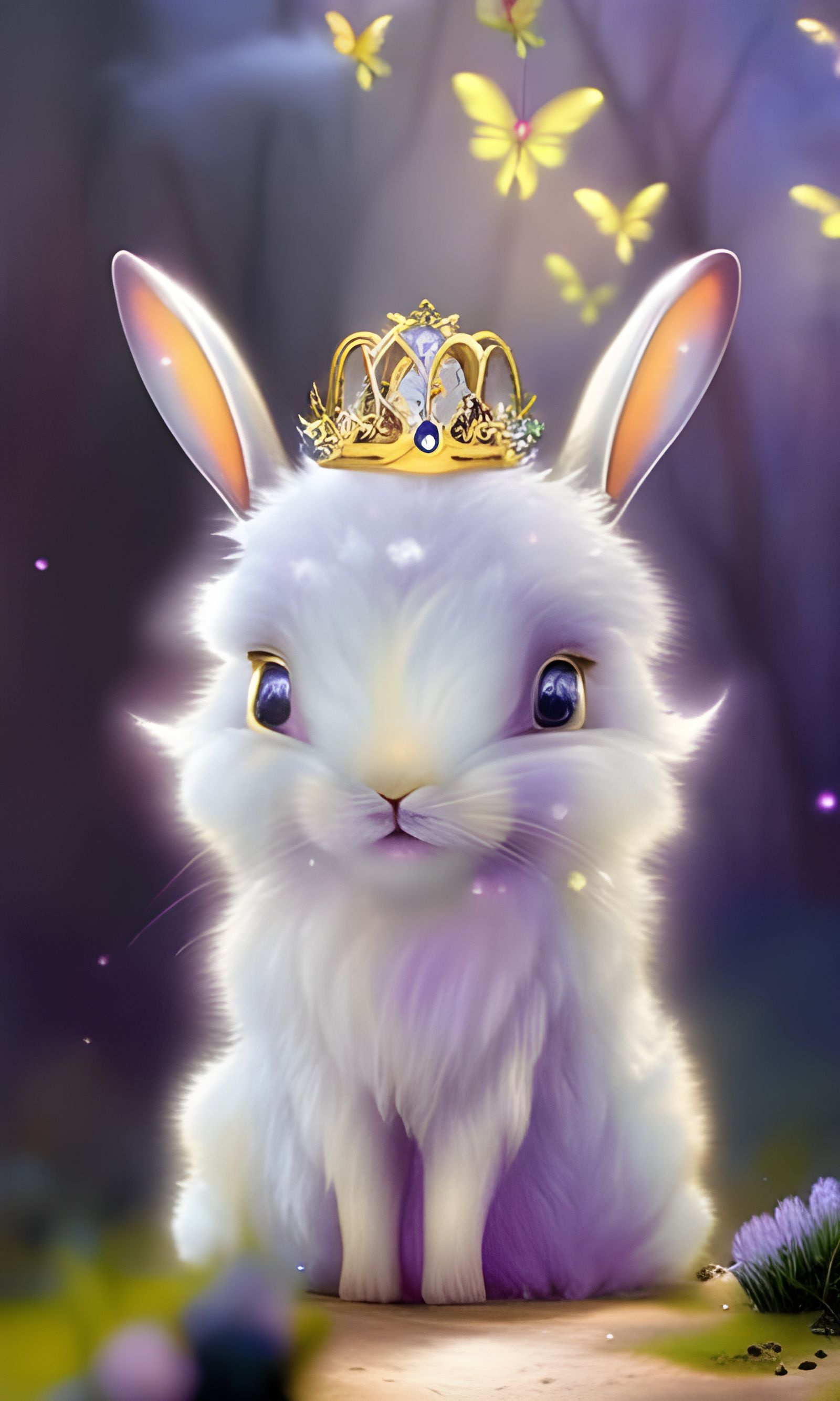 Queen Bunny👑🐰  by @Grumpy 