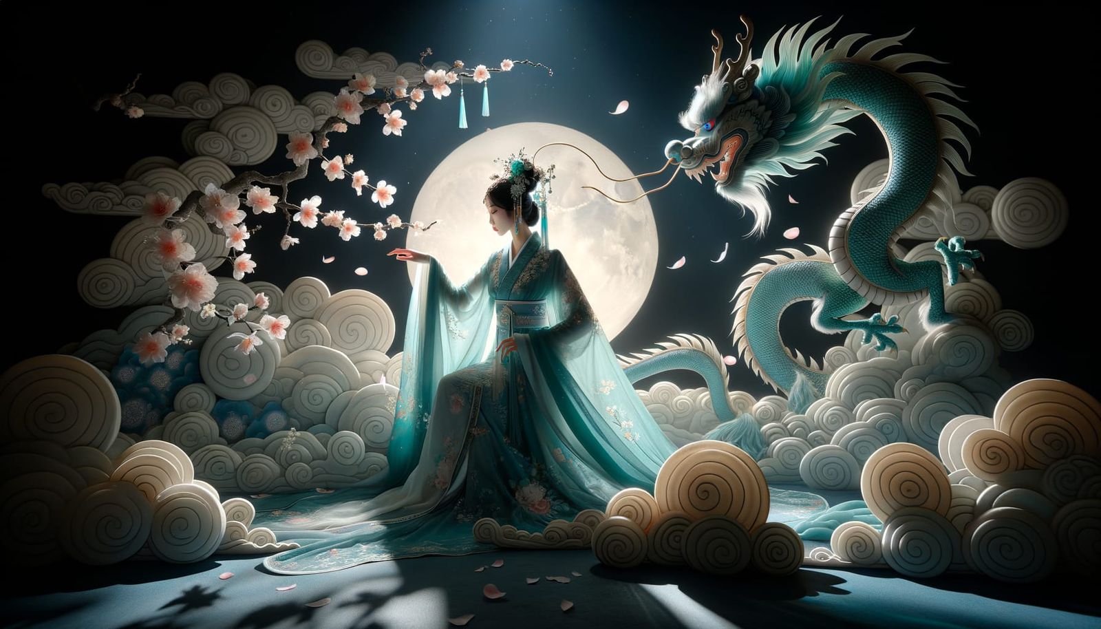 surrounded by soft tones and gentle breezes A Han dynasty beautiful concubine in gentle beautiful tones ...  by @Sumikokeel