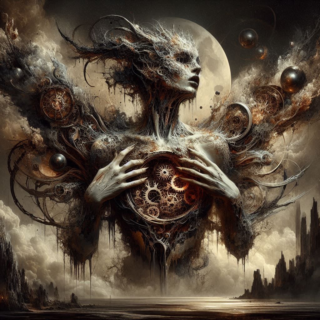 Her inner workings...