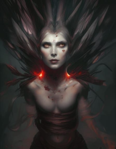 Demon Queen - AI Generated Artwork - NightCafe Creator