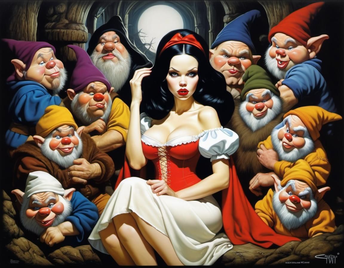 SNOW WHITE AND THE TEN DWARFS