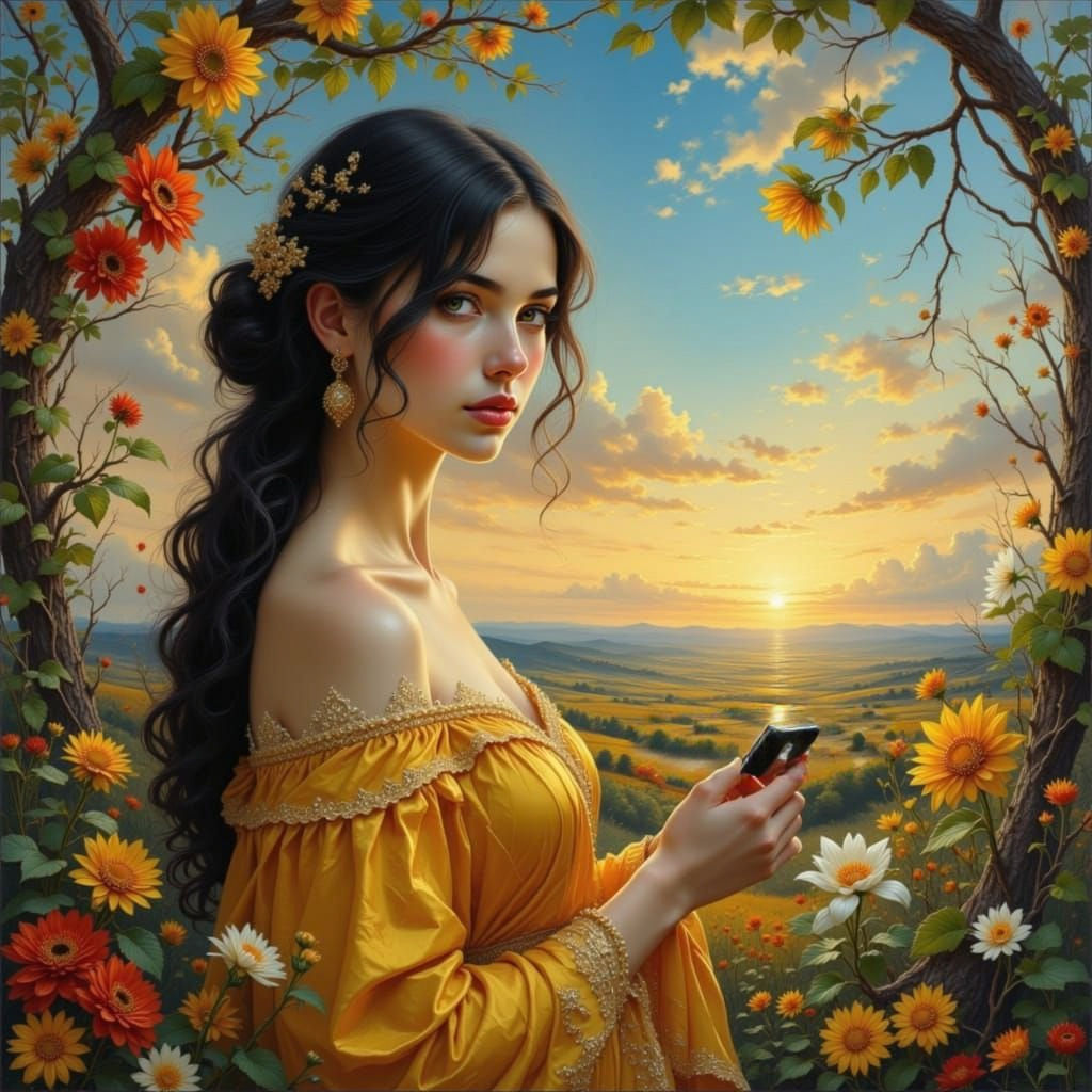 Artist's Muse in Palace Atelier