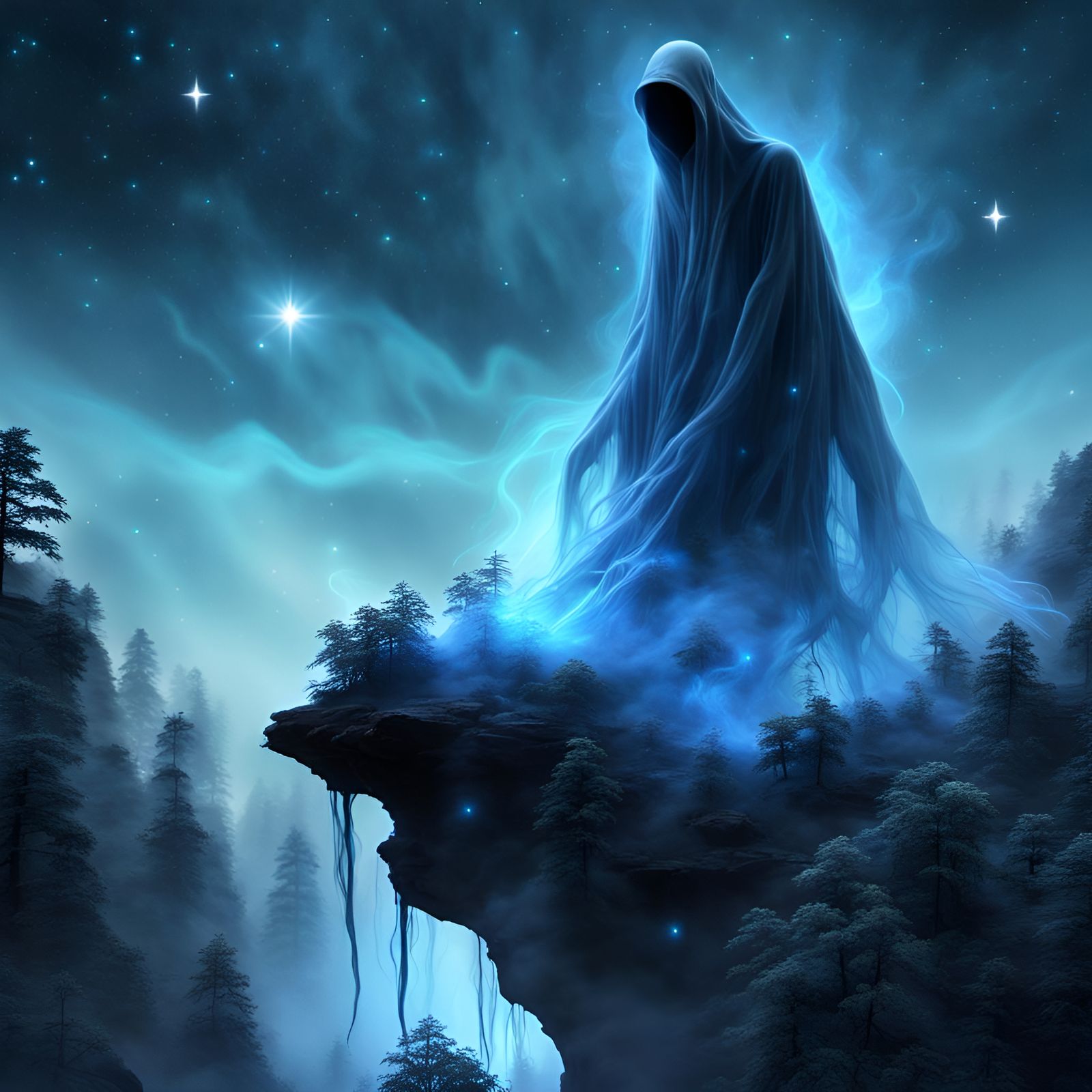 Mysterious Figure  by @Arcarels