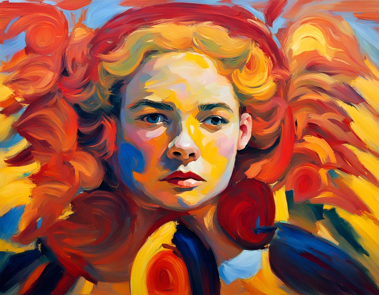 Painting 1 version 11 impressionist scene ai generated artwork