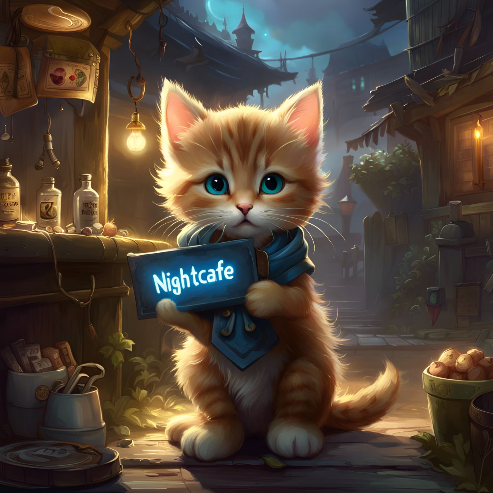 Welcome to Nightcafe traveler