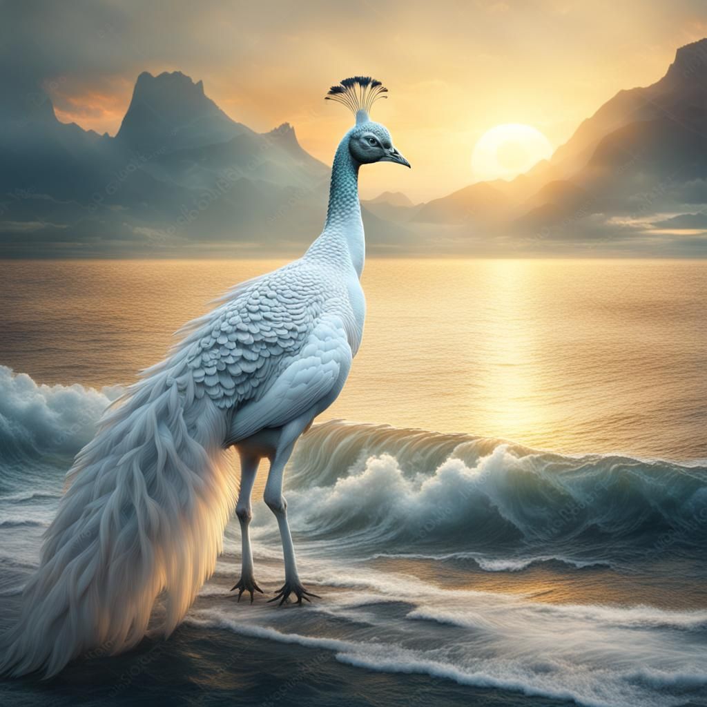 peacock ocean