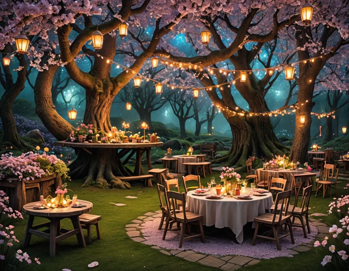 Outdoor party  by @Jelena