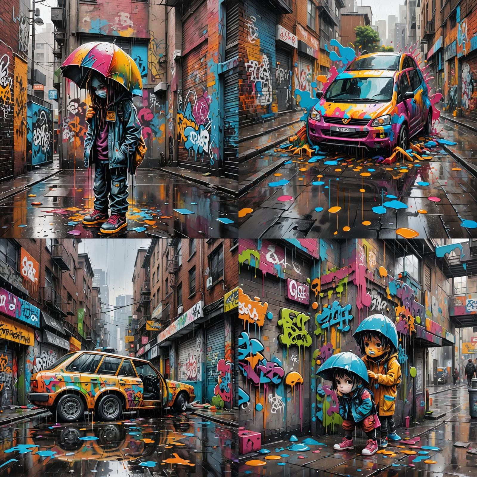 a rainy day