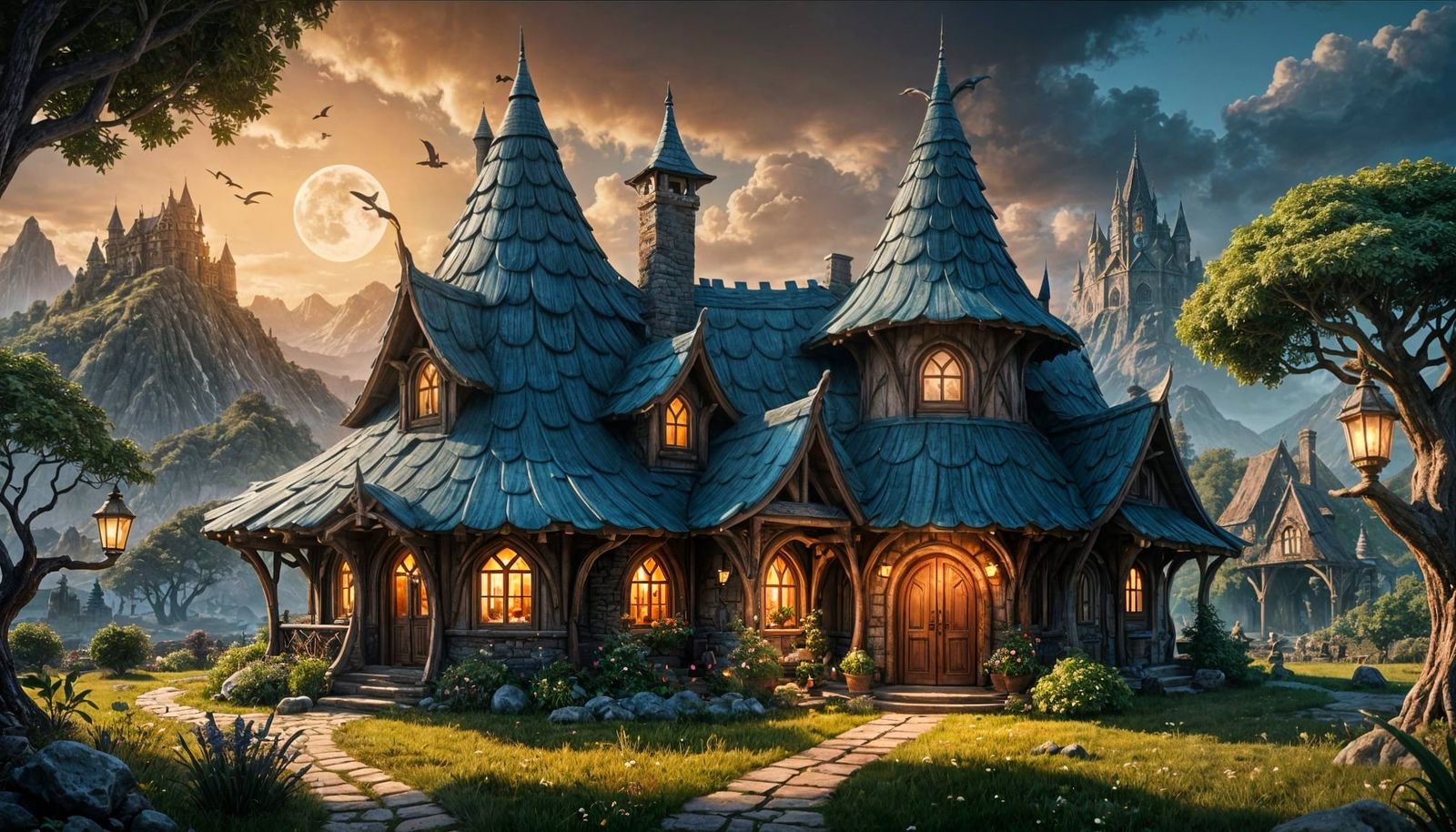 fairyland cottage  by @Davy Jay