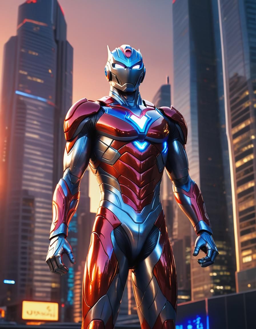 Ultraman Modern Digital Redesign!