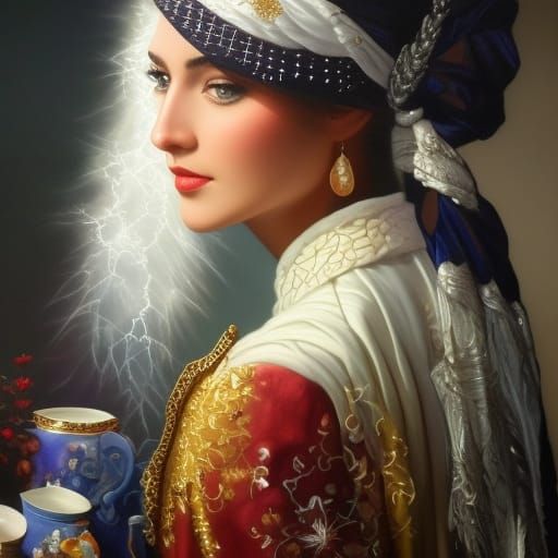 head and shoulders portrait, 8k resolution concept art portr...