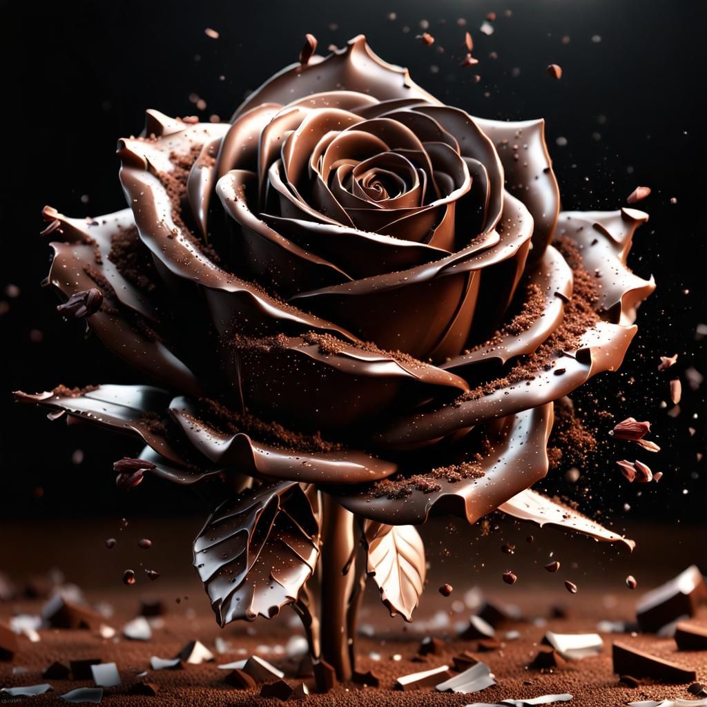 Chocolate Rose  by @Elena