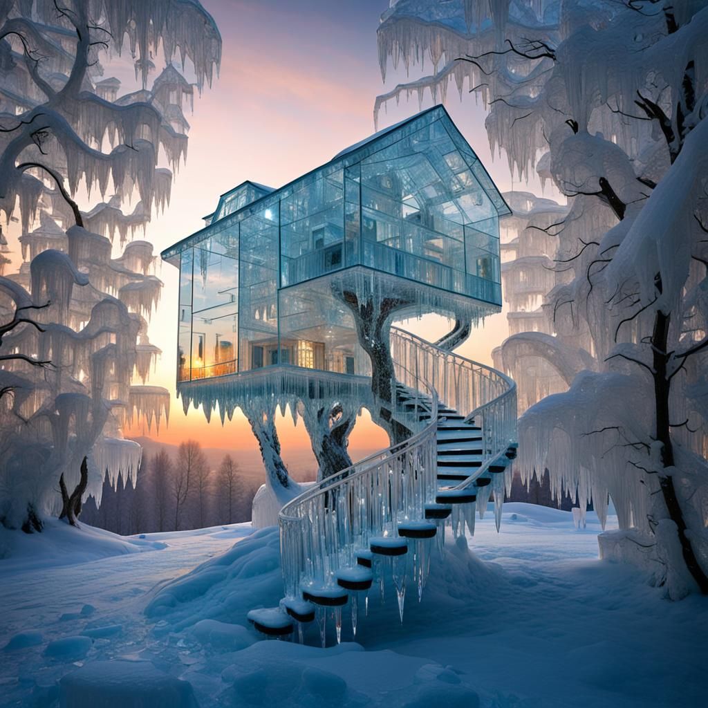 Dream ice house   by @Ly Ly