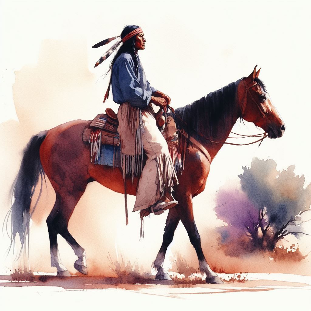 Watercolor in the style of William Matthews