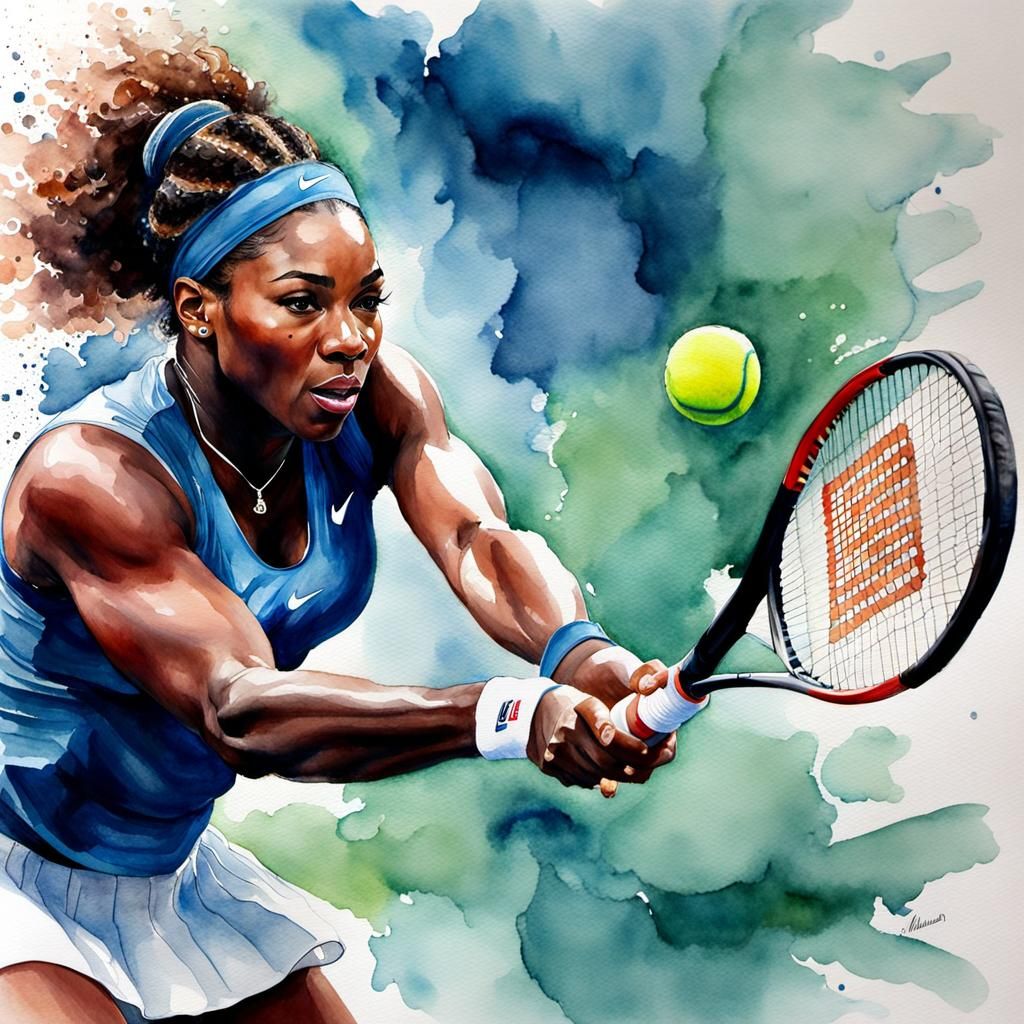 Tennis  by @Johnny Fish