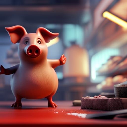 PiG AI Generated Artwork NightCafe Creator pig-ai-generated-artwork-nightcafe-creator