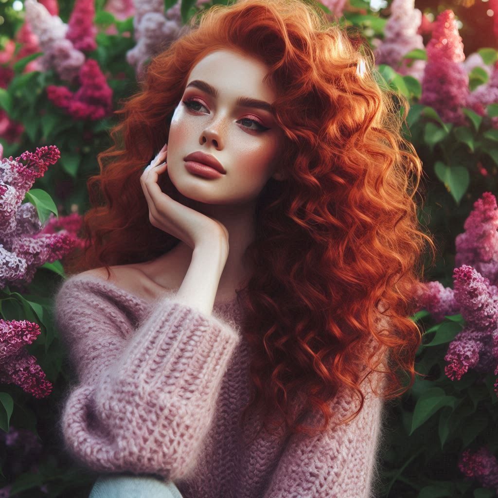 The red head by artist DOOFY