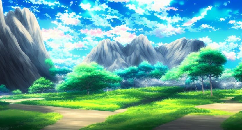 anime landscape