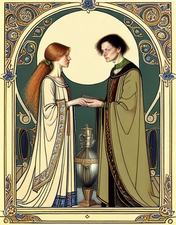 21st Century Tarot-The Prince (breaks the fourth wall)