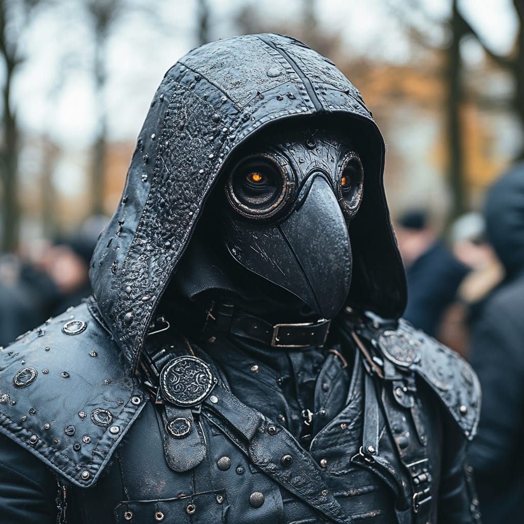 steampunk plague doctor