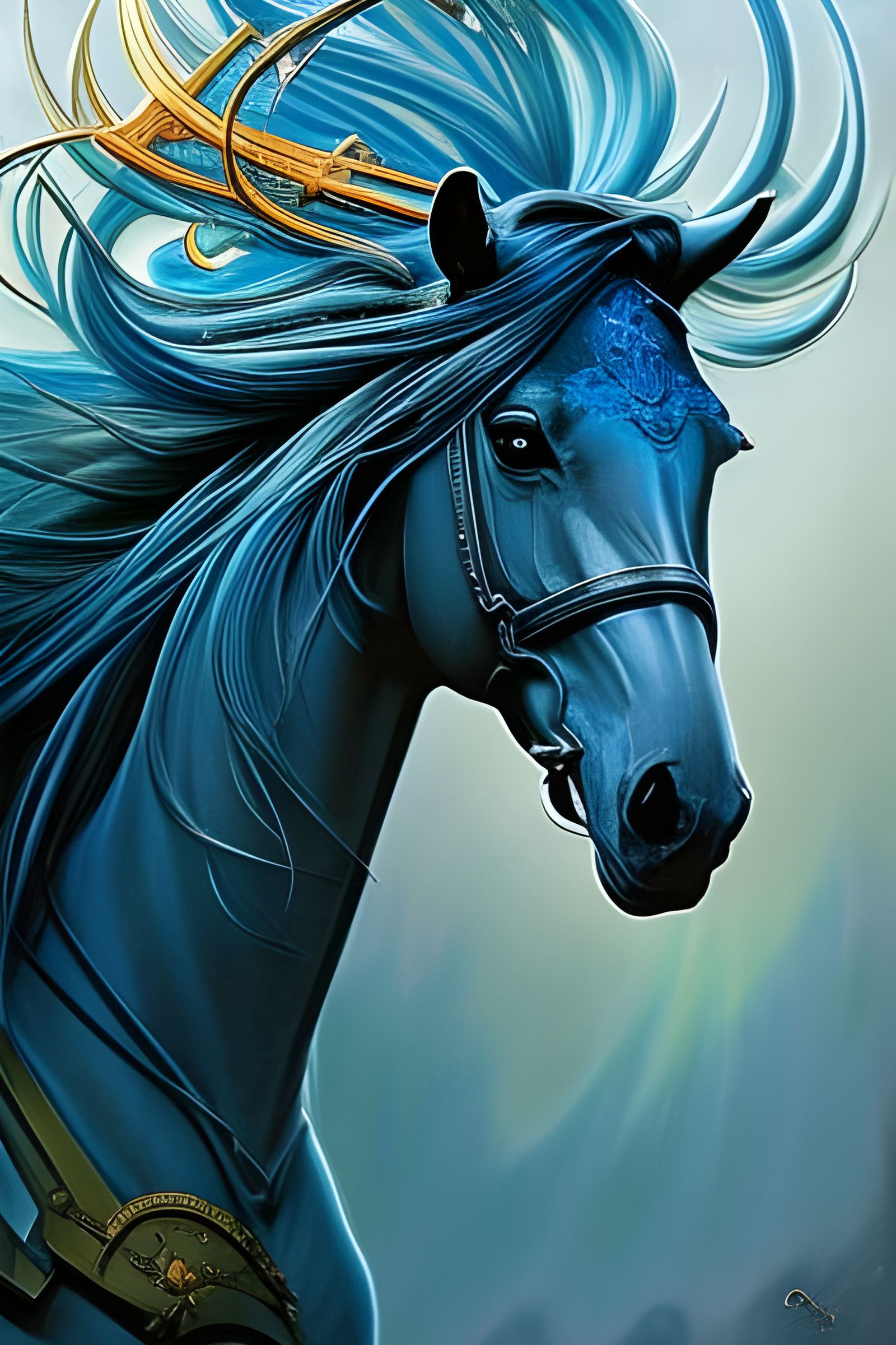 Blue Beauty  by @Elaine AJ