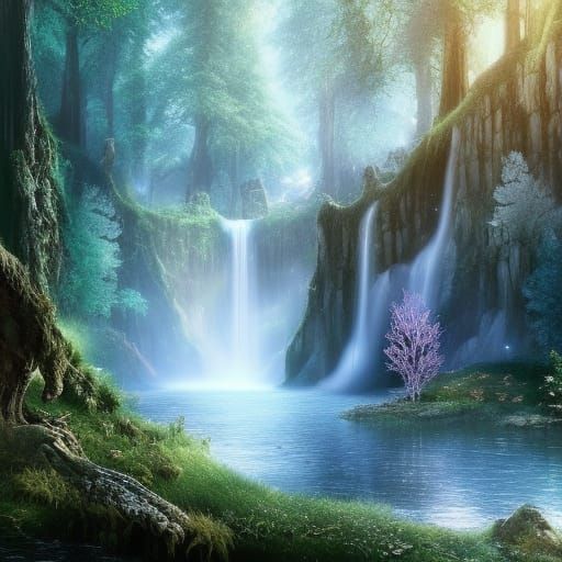 Waterfall in the forest